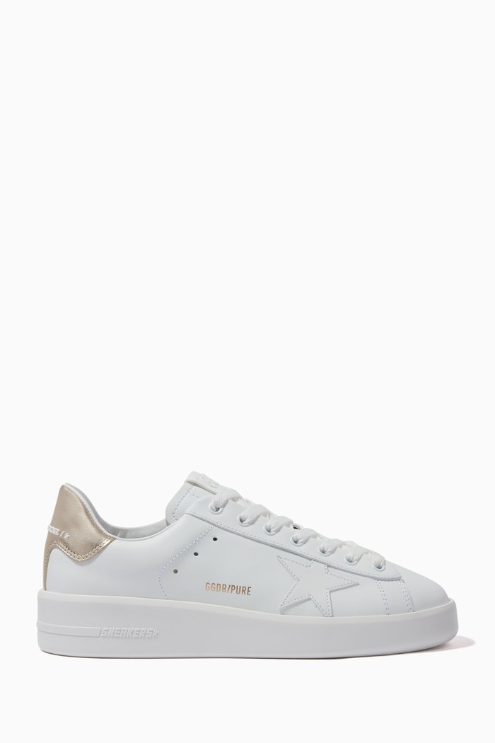 

Purestar Sneakers in Calfskin Leather, White