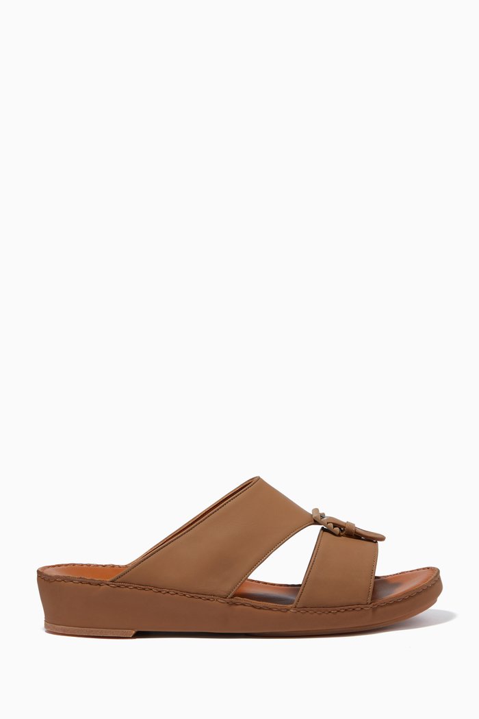 

Cinghia Sandals in Softcalf, Neutral