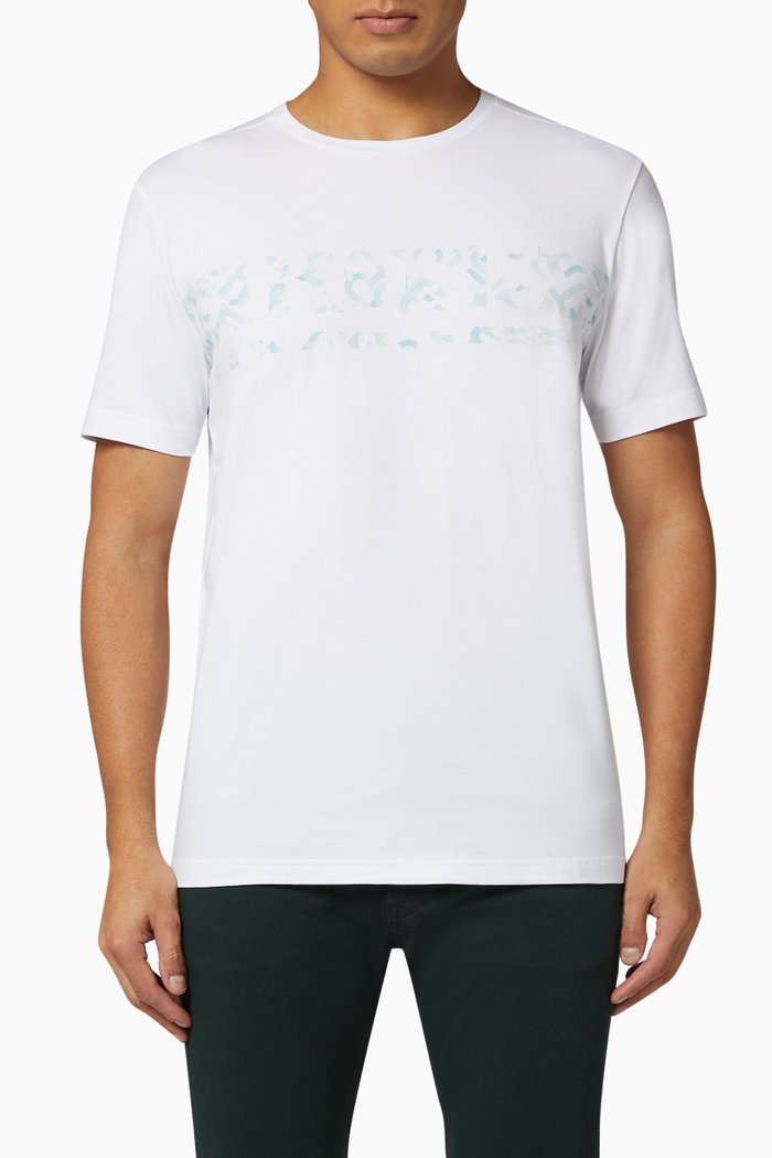 

Reflective Logo T-Shirt, White