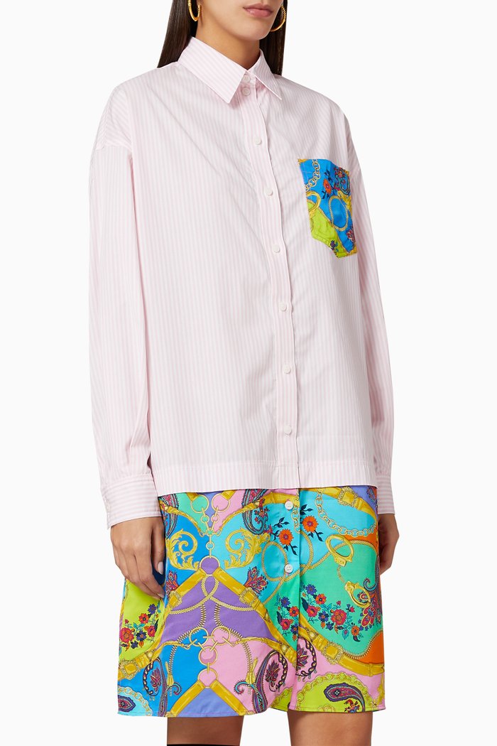 

Paisley Fantasy Shirt Dress, Multicolour