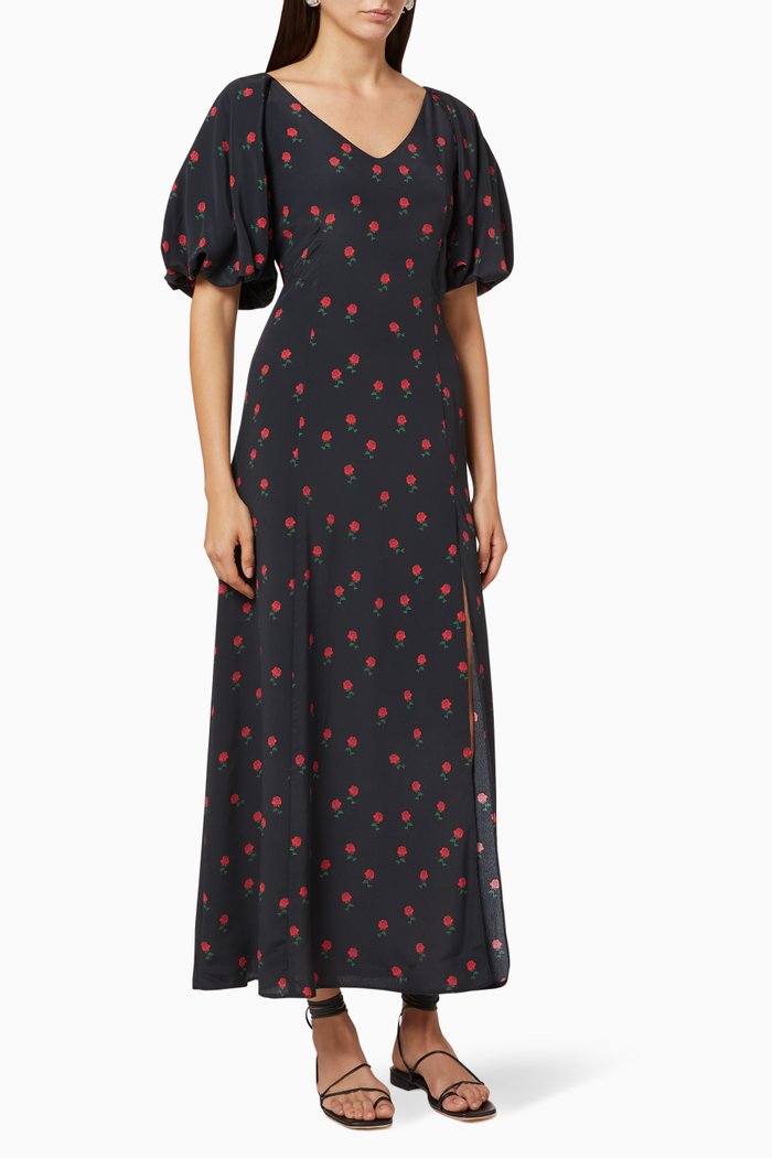 

Valentina Maxi Dress, Black