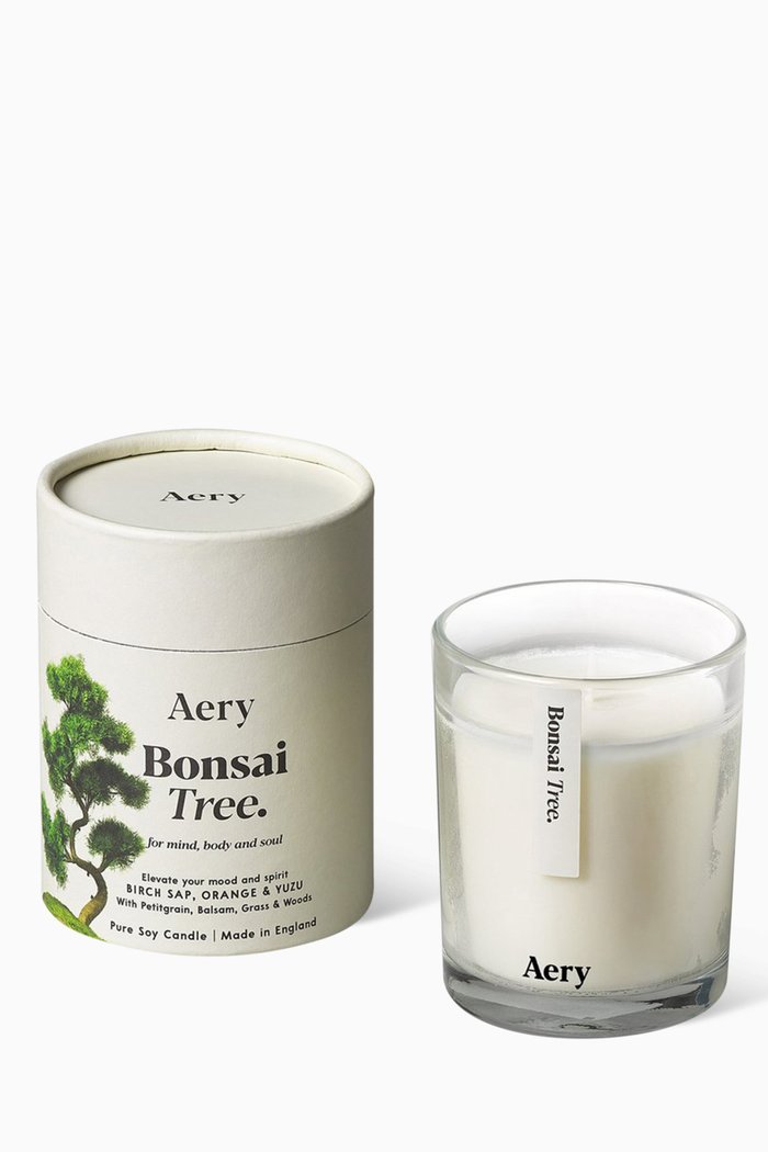 

Bonsai Tree Candle, 200g, Neutral