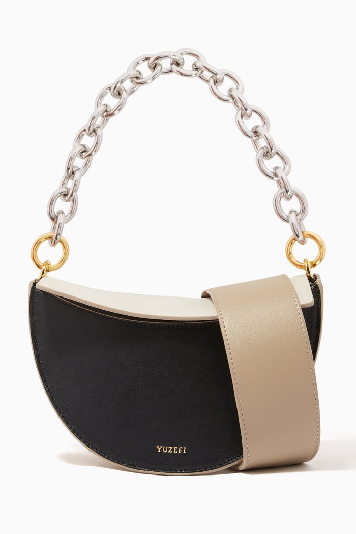 

Daria Bag in Calf Leather, Neutral