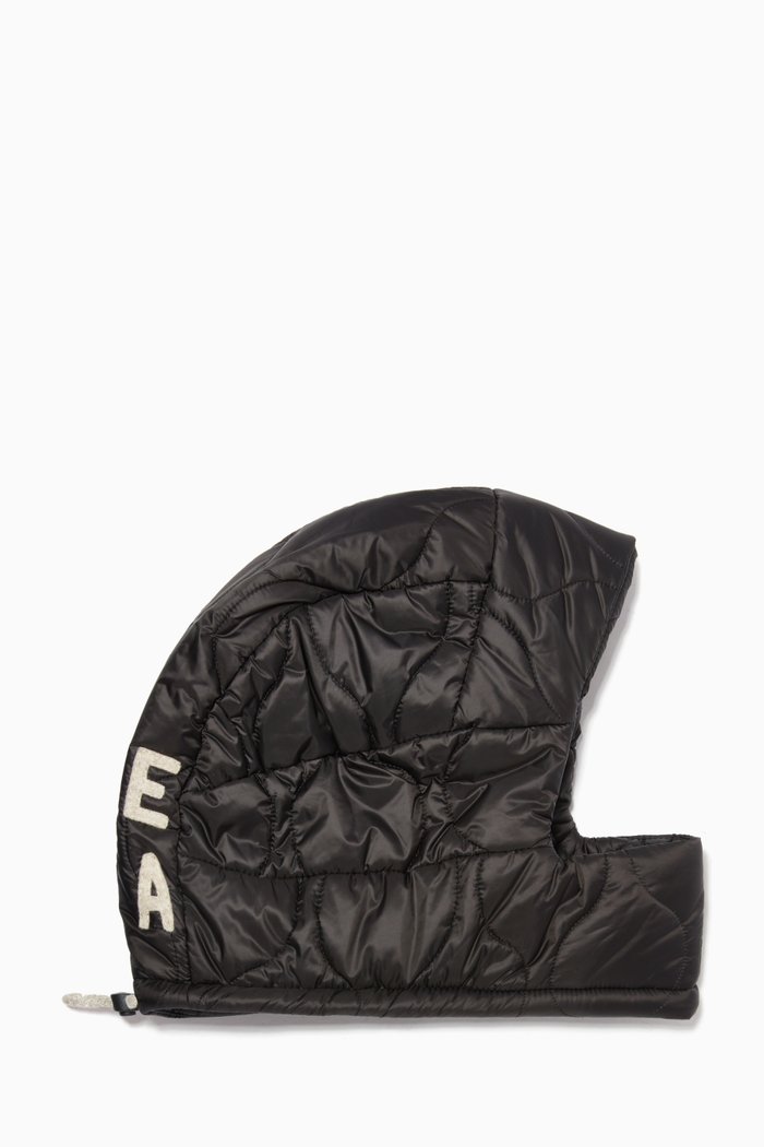 

Sustainable R-EA Padded Helmet Beanie, Black