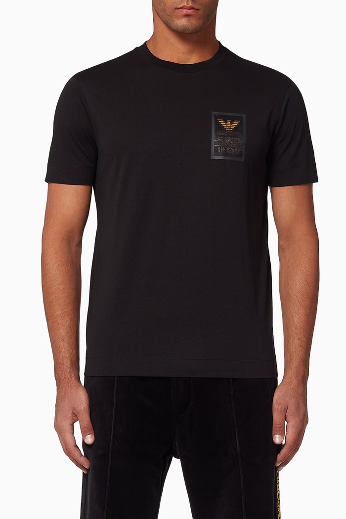 

EA FW20 Show Jersey T-Shirt, Black