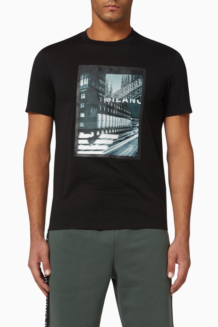 

EA FW20 Show Jersey T-Shirt, Black