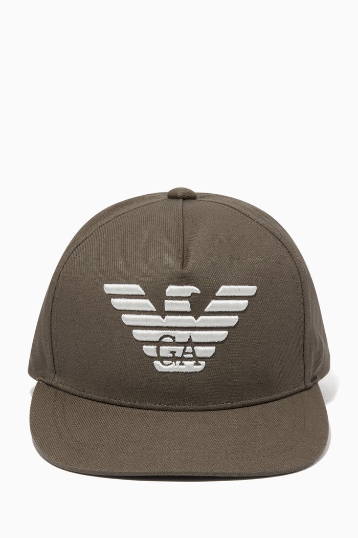 

Eagle Embroidered Baseball Cap, Green