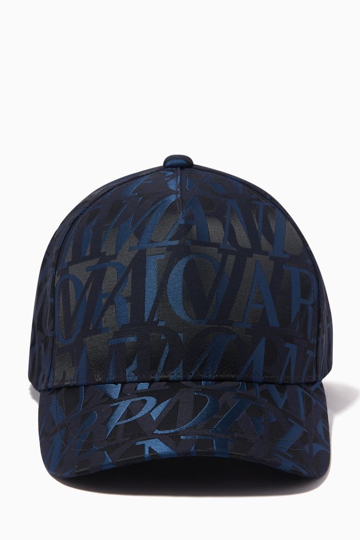 

Jacquard Embroidery Baseball Cap, Blue