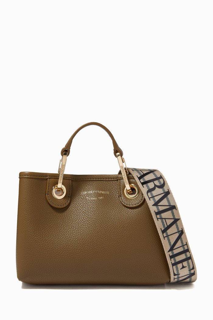 

MyEA Mini Shopper Bag in Eco Leather, Neutral