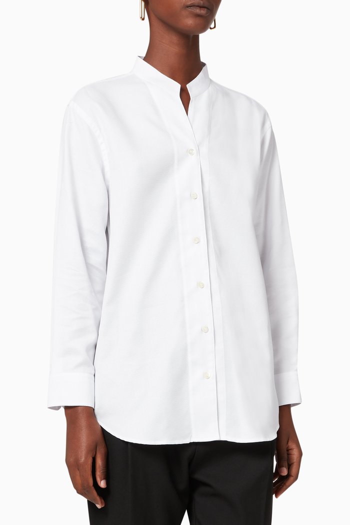 

Cotton Guru Shirt, White