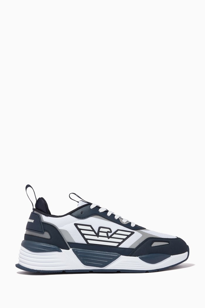 

Macro Eagle Sneakers in Air Mesh, Blue