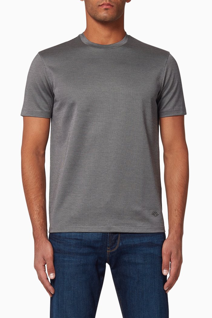 Micro Fantasy Jersey T-Shirt, Grey