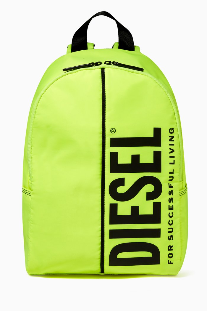 

Logo Backpack in Nylon, Yellow