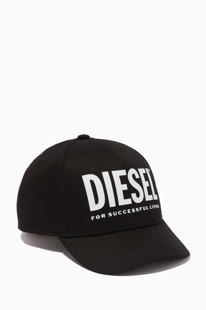

Logo Cap in Cotton Twill, Black
