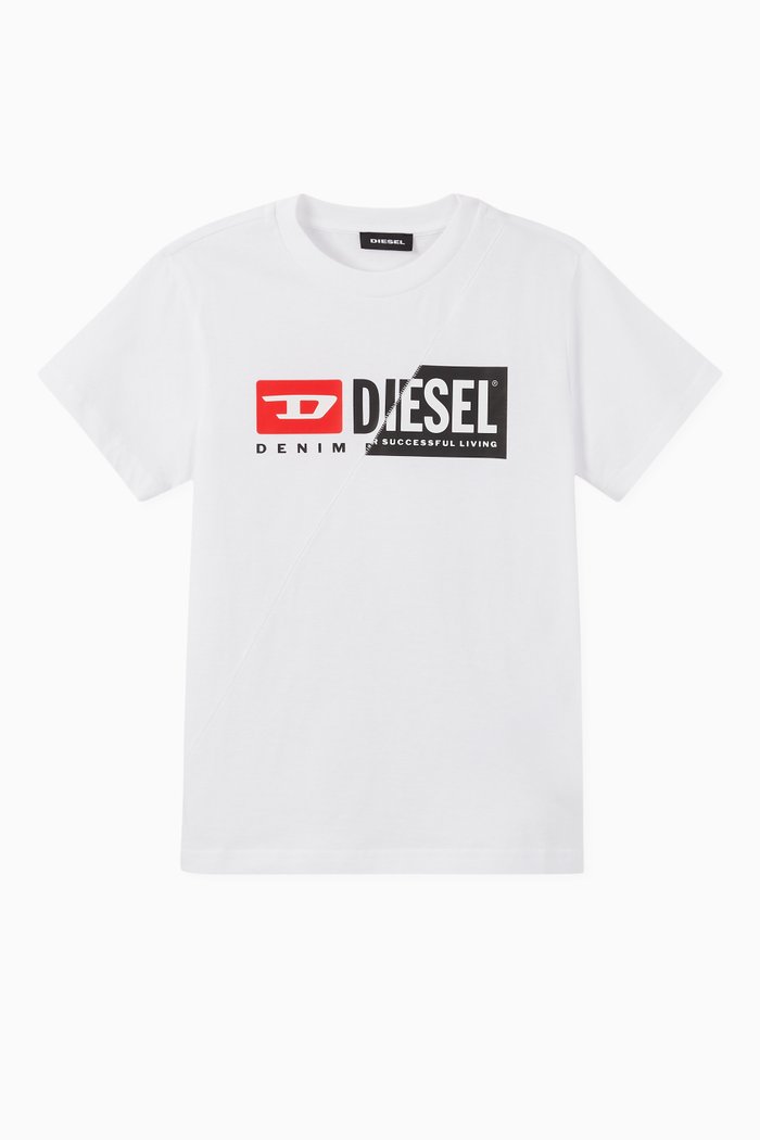 

Logo Cotton Jersey T-Shirt, White