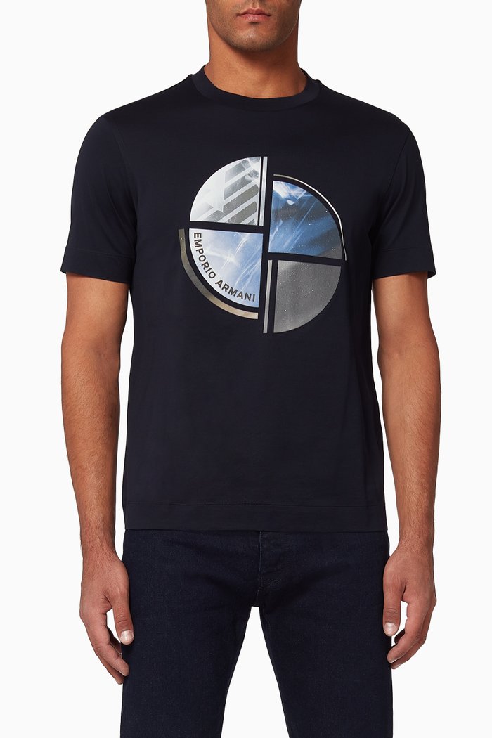 

EA Northern Lights Jersey T-Shirt, Blue