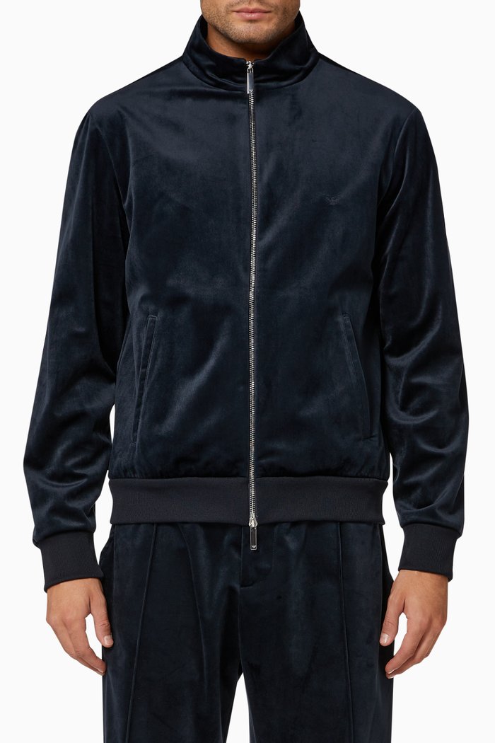 

EA Micro Eagle Chenille Sweatshirt, Blue