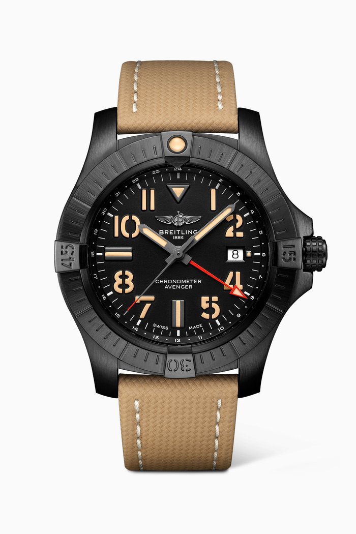 

Avenger Automatic GMT 45 Night Mission, Black