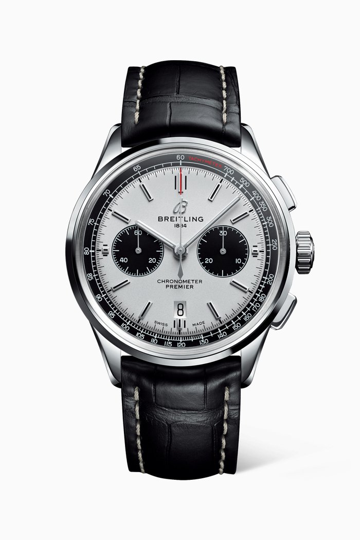 

Premier B01 Chronograph 42, Silver