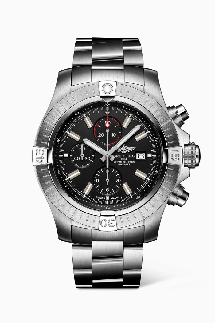 

Super Avenger Chronograph 48, Black