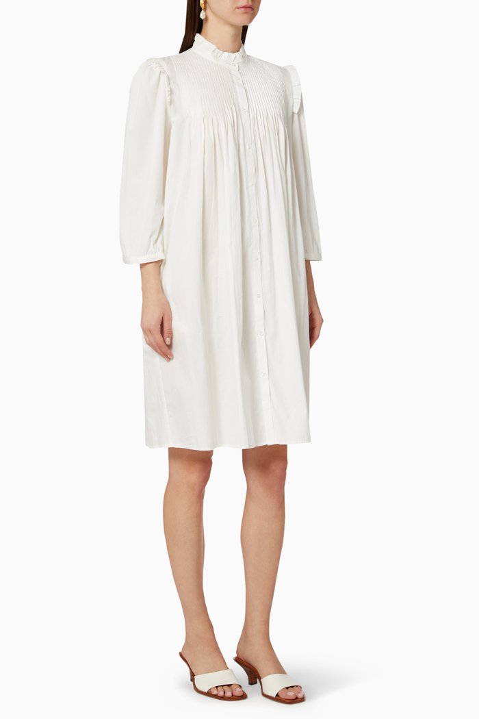 

Yasrobbia Cotton Dress, White