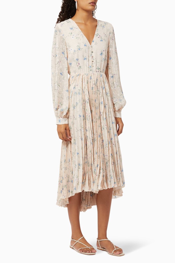 

Yasriga Midi Dress, Neutral