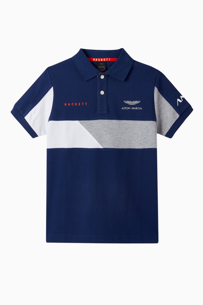 

Aston Martin Jersey Polo Shirt, Blue
