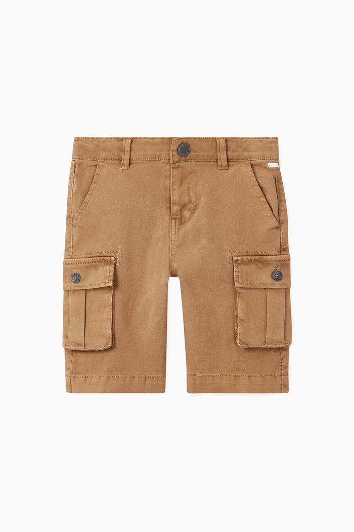 

Cargo Bermuda Shorts, Brown