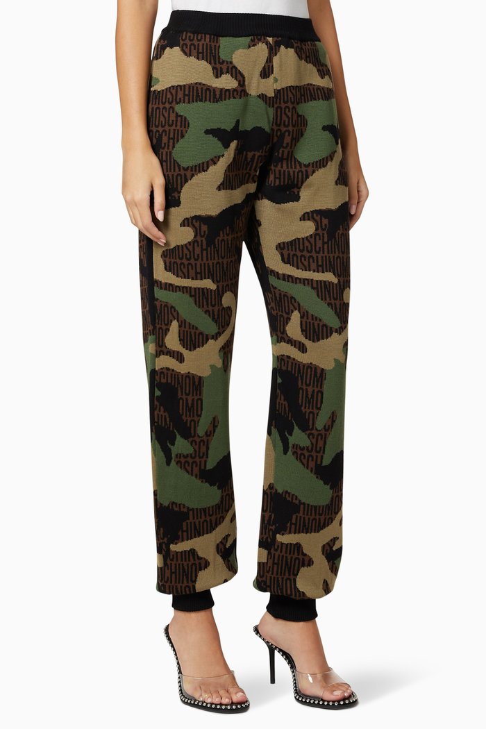 

Lost & Found Wool Jogging Pants, Green
