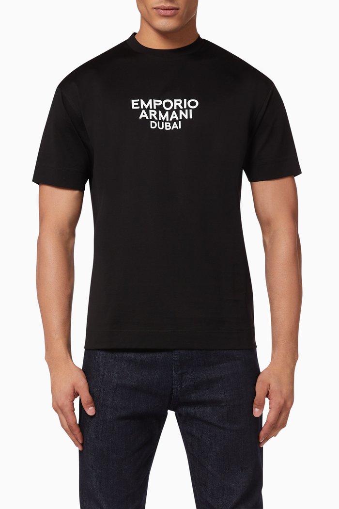 

EA Boutique Address Jersey T-Shirt, Black