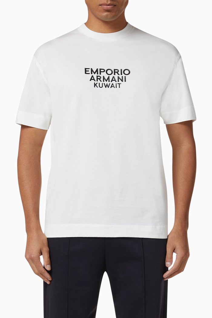 

EA Boutique Address Jersey T-Shirt, White