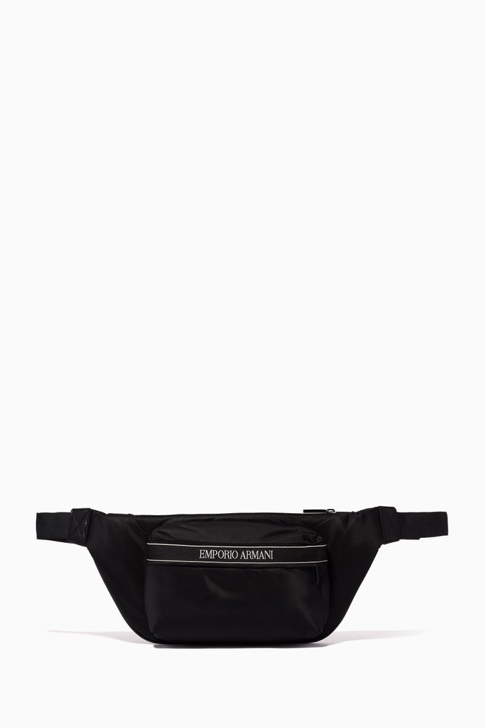 

EA Tape Belt Bag in Nylon, Black