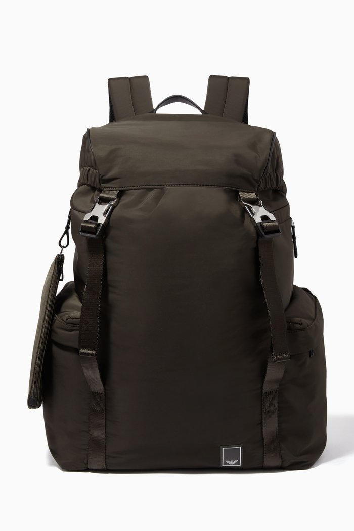 

Travel Essentials Backpack in Nylon, Neutral