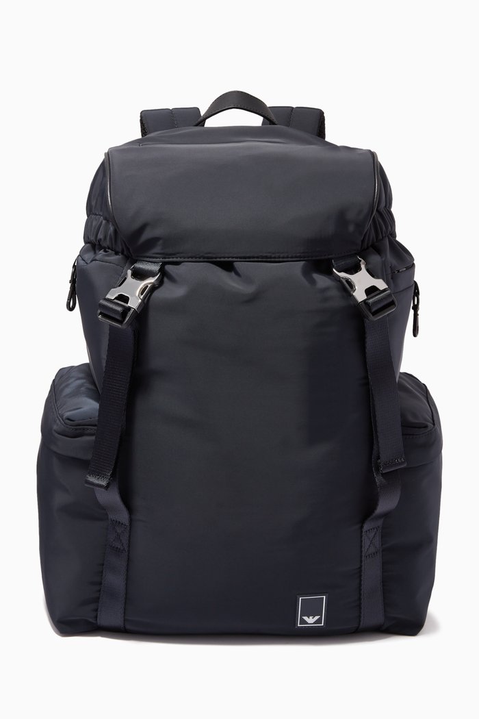 

Travel Essentials Backpack in Nylon, Blue