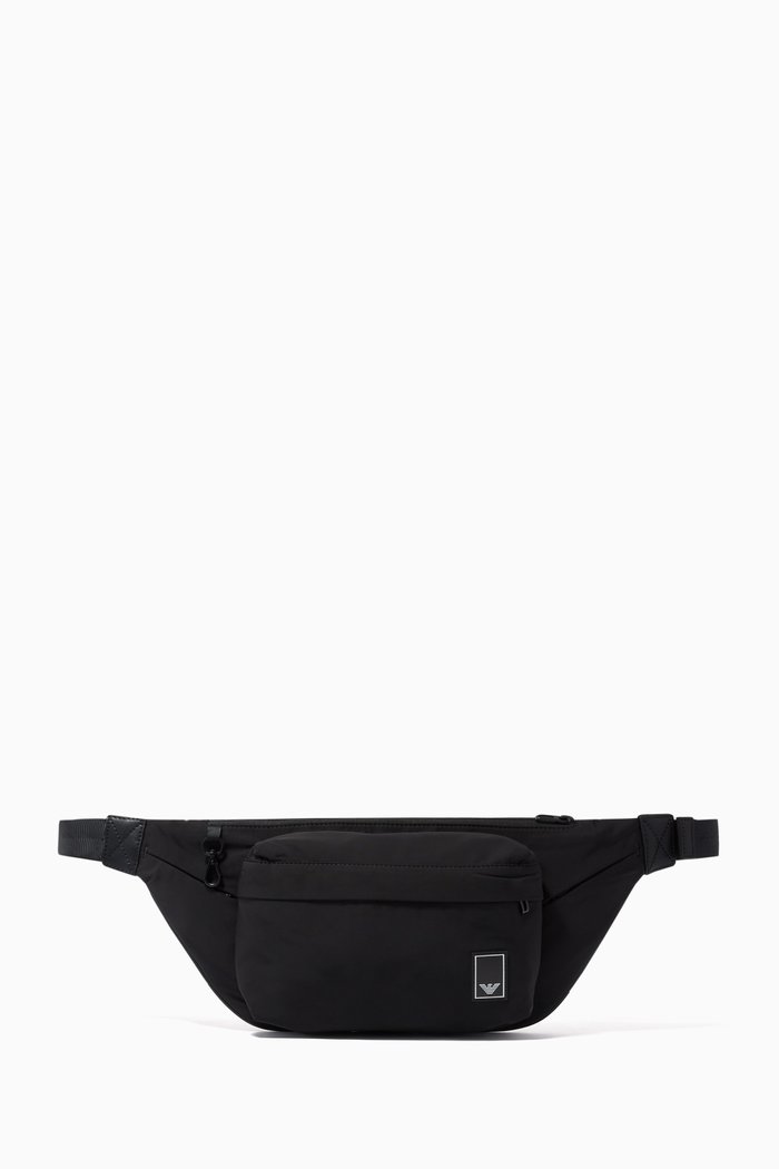 

Travel Essentials Belt Bag in Nylon, Black