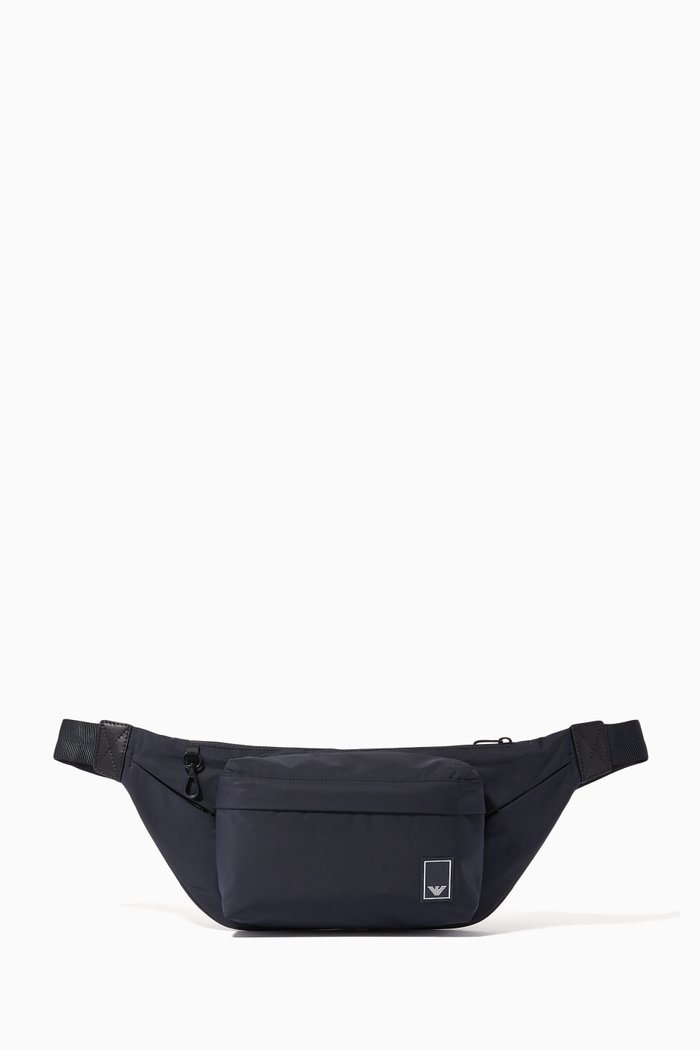 

Travel Essentials Belt Bag in Nylon, Blue