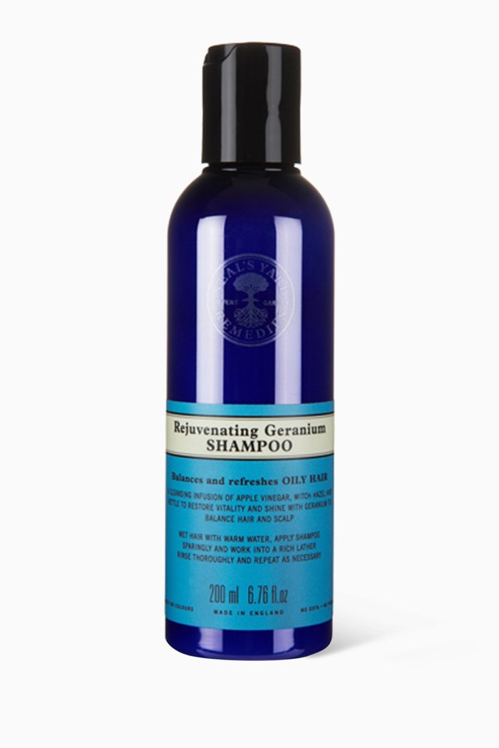 Rejuvenating Geranium Shampoo, 200ml, Multicolour