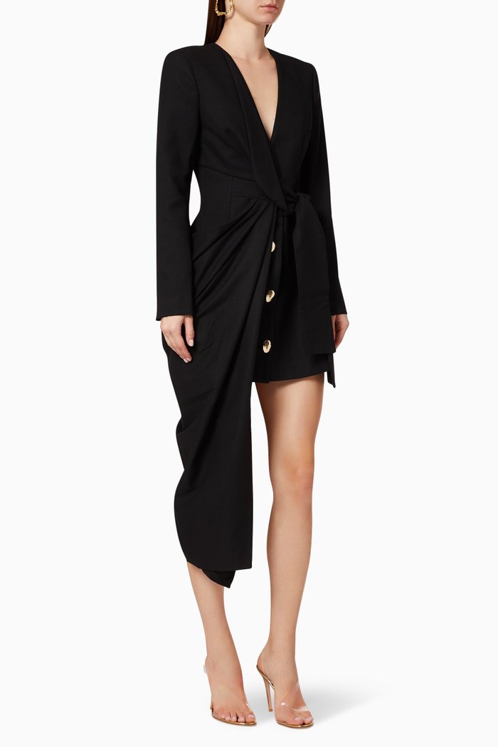 

Dresden Blazer Dress, Black