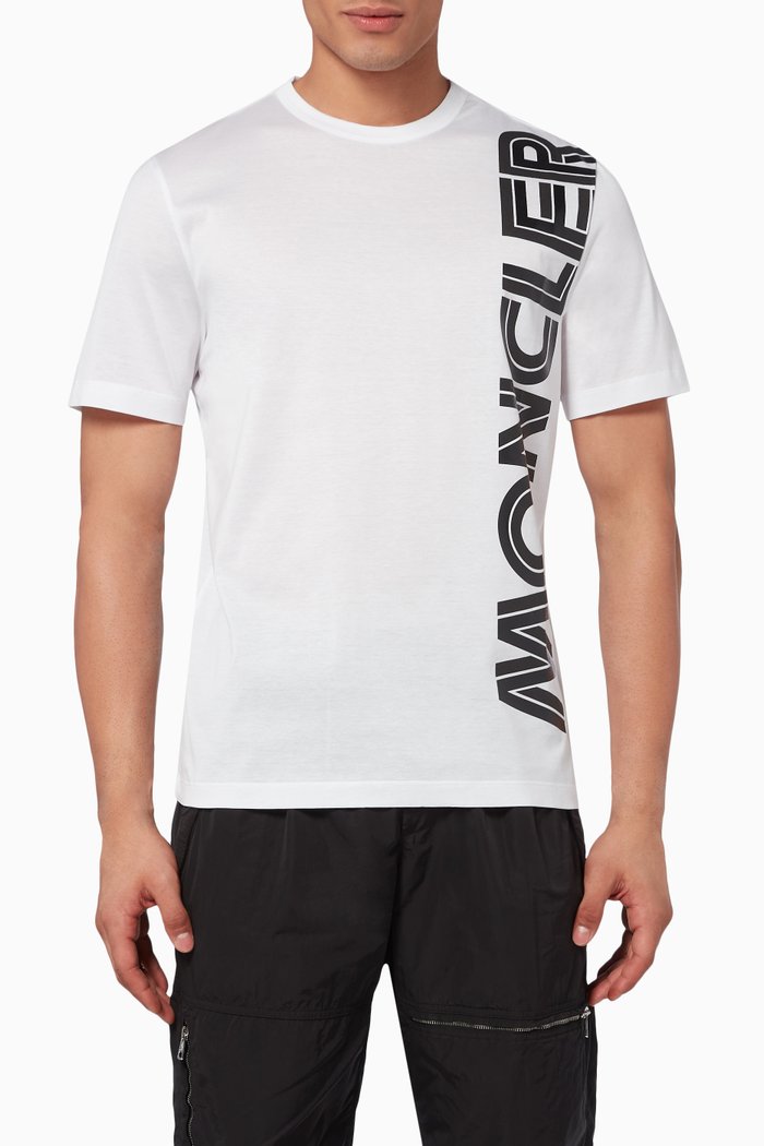 

Logo Print Jersey T-Shirt, White
