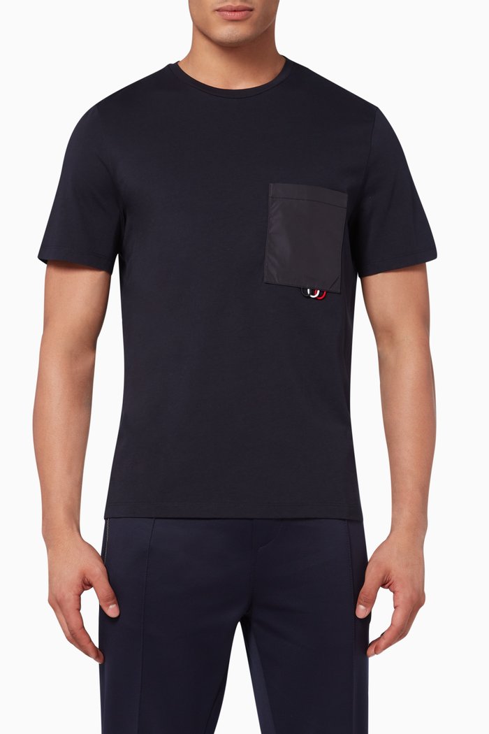 

Pocket Loop Jersey T-Shirt, Blue