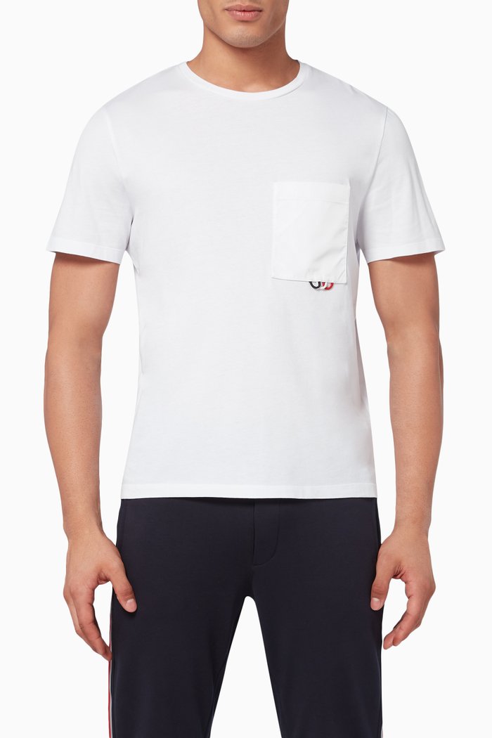 

Pocket Loop Jersey T-Shirt, White