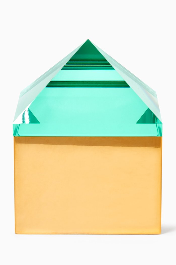 

Small Monte Carlo Stud Box, Green