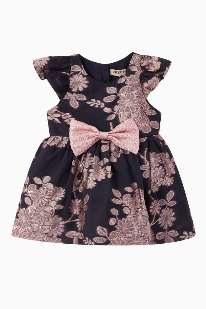 

Flutter Bodice Dress & Bloomers, Set of 2, Blue