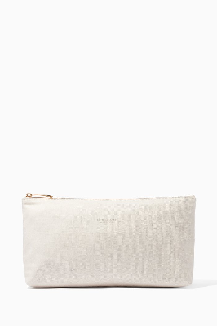 

Zip Pouch in Canvas, Neutral