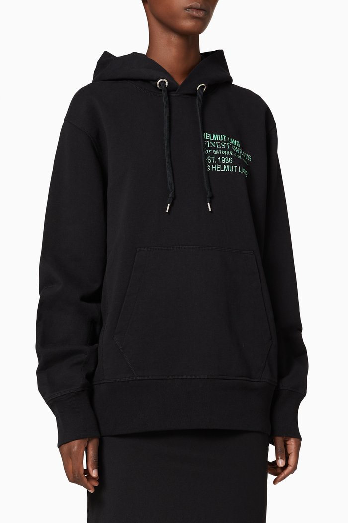 

Finest Emblem Standard Hoodie, Black