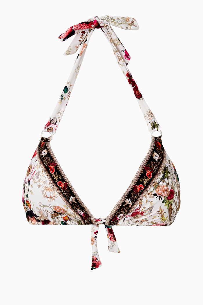 

Fairy Godmother Ring Bikini Top, White