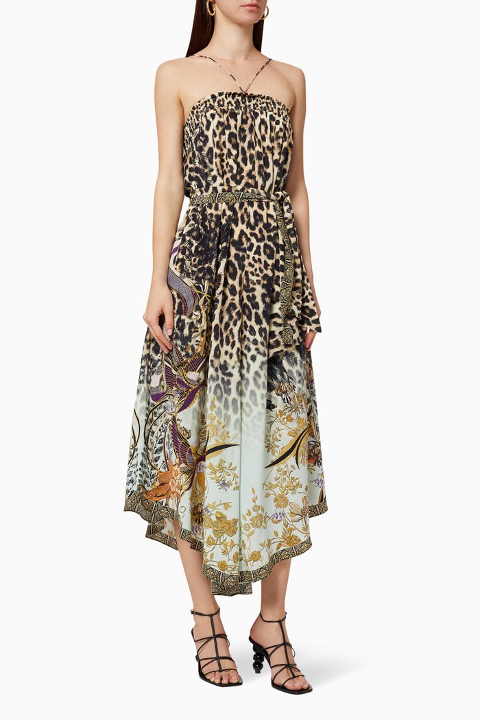 

Nomadic Nymph Silk Jumpsuit, Brown