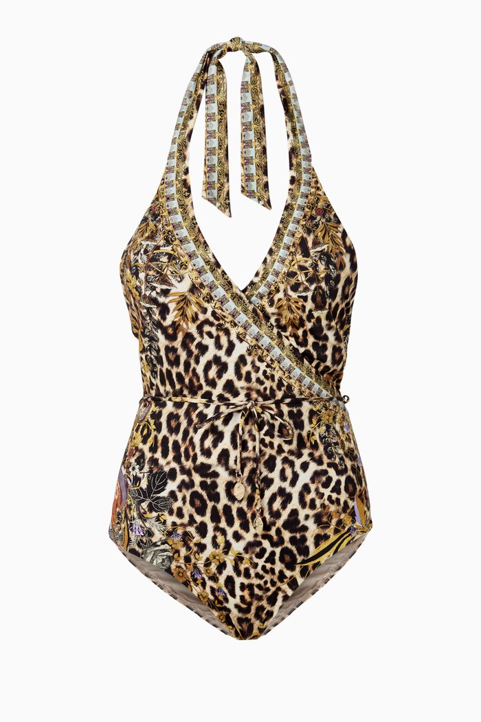 

Nomadic Nymph One-Piece Swimsuit, Brown