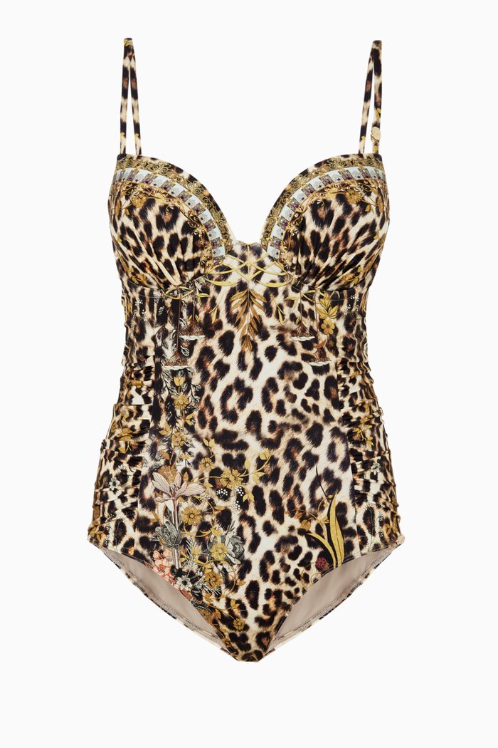

Nomadic Nymph One-Piece Swimsuit, Brown