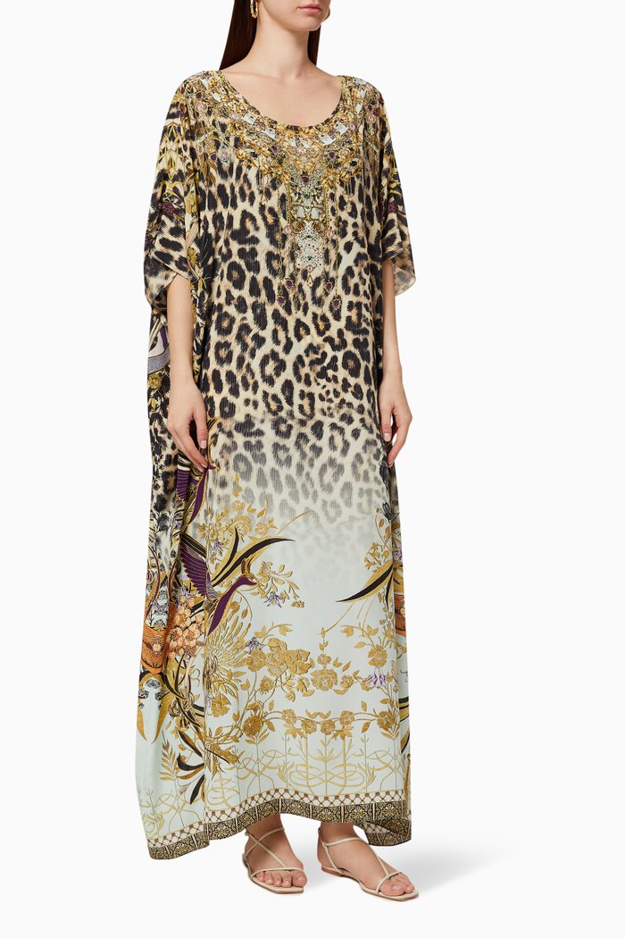 Nomadic Nymph Silk Kaftan, Brown